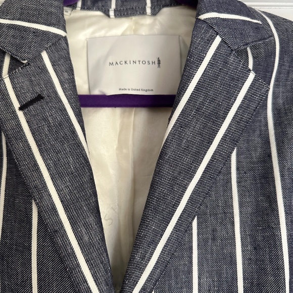 Mackintosh Summer Linen Rain coat - Picture 2 of 3